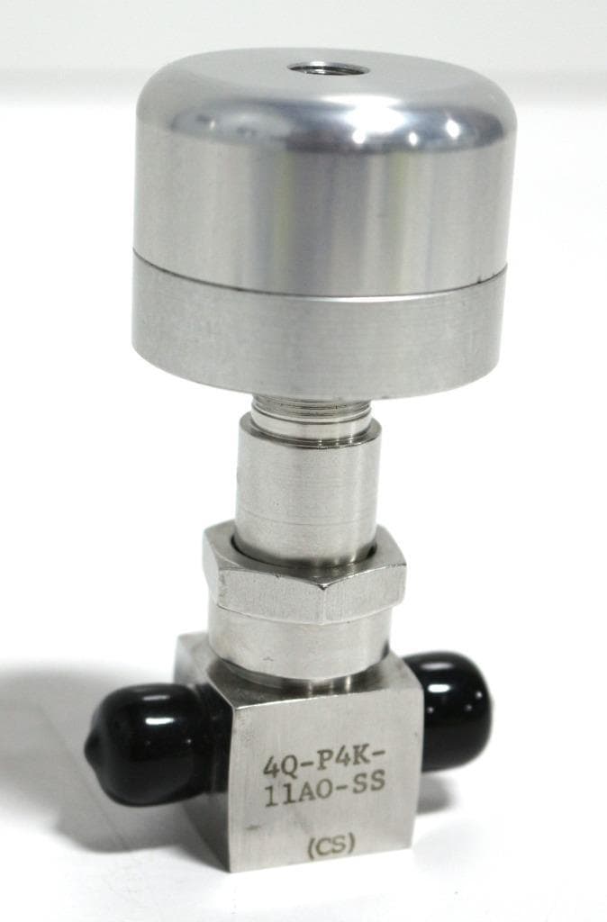 Parker 4Q-P4K-11A0-SS Stainless Steel Pneumatic Bellows Valve