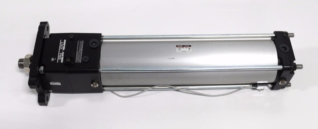 SMC CDLAFN100-375-D-J59, D-J59 Air Cylinder w/ D-J59 Auto-Switch - New