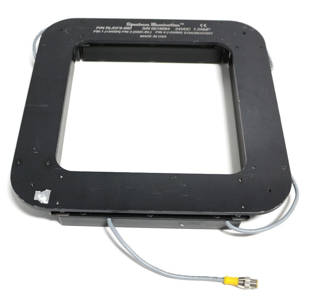 Spectrum Illumination RL/DF8-880 8 x 8 Adjustable Dark Field Infrared Ring Light