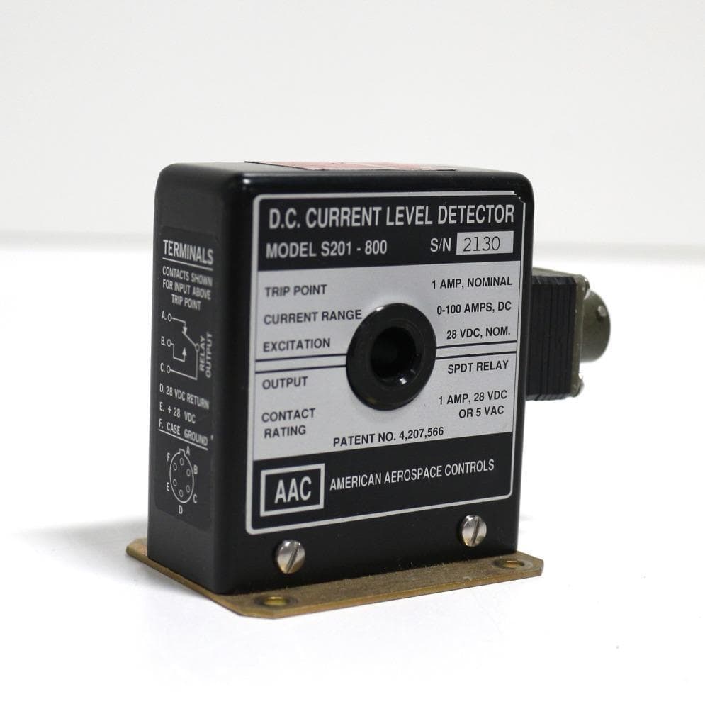 American Aerospace Controls S201-800 DC Current Level Detector