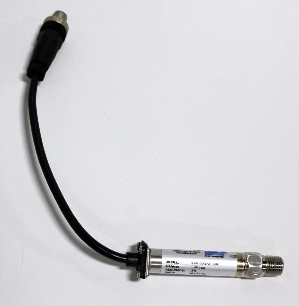 Ashcroft K13M0242F21000 Pressure Transducer, 1,000 psig