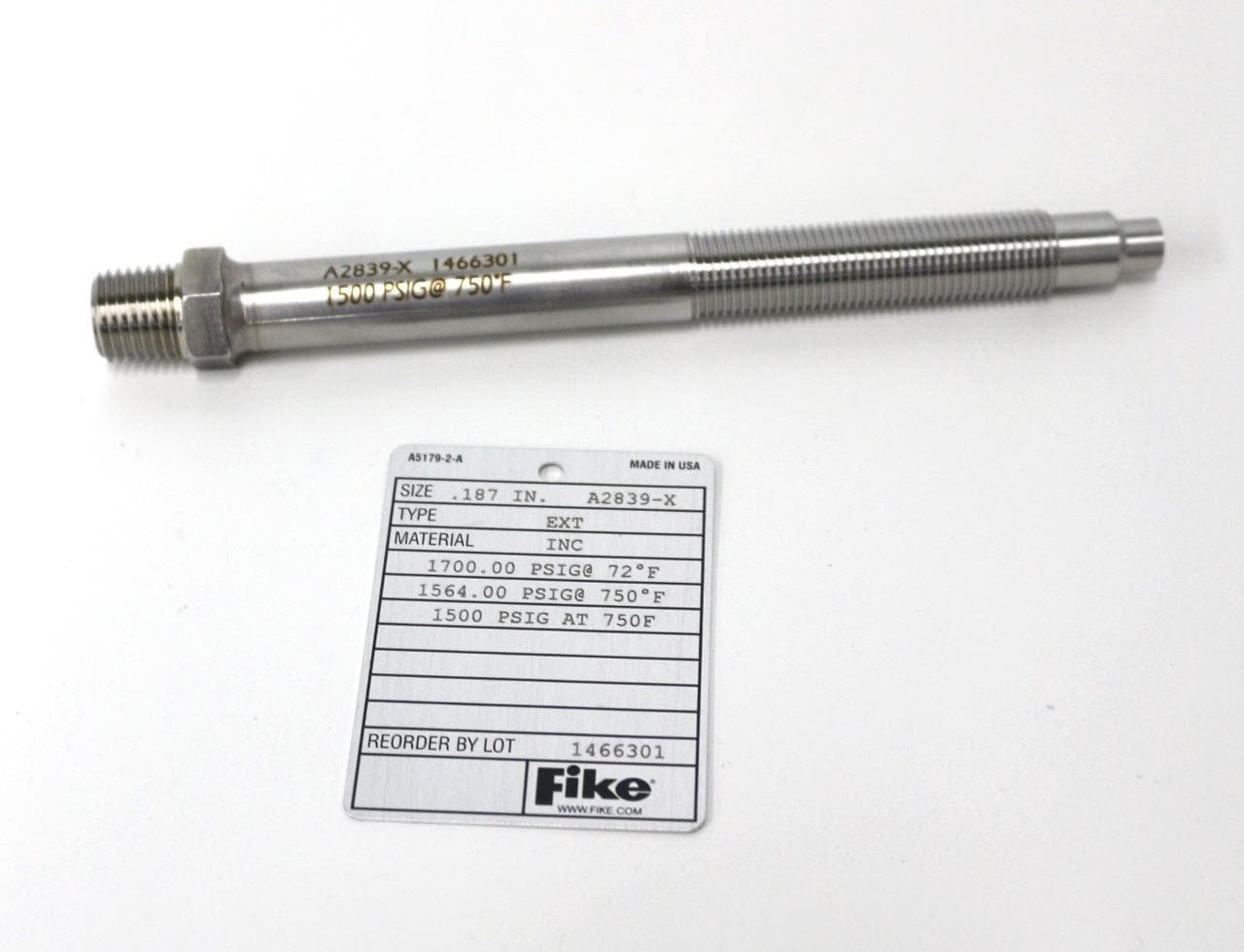 Fike A2839-X 1466301 Rupture Disc