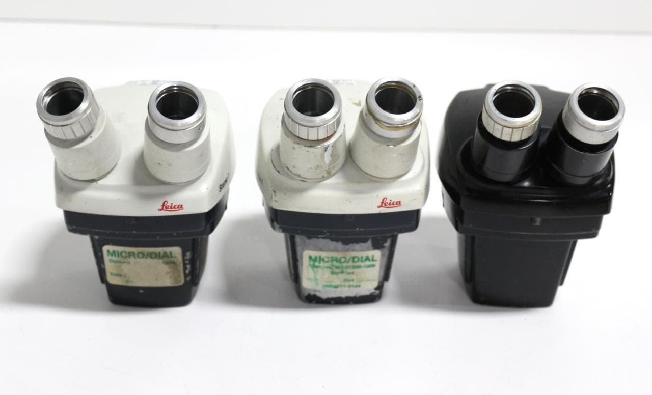 Bausch and Lomb, Leica Stereo 1, Stereo 2 Microscopes - Lot of 3