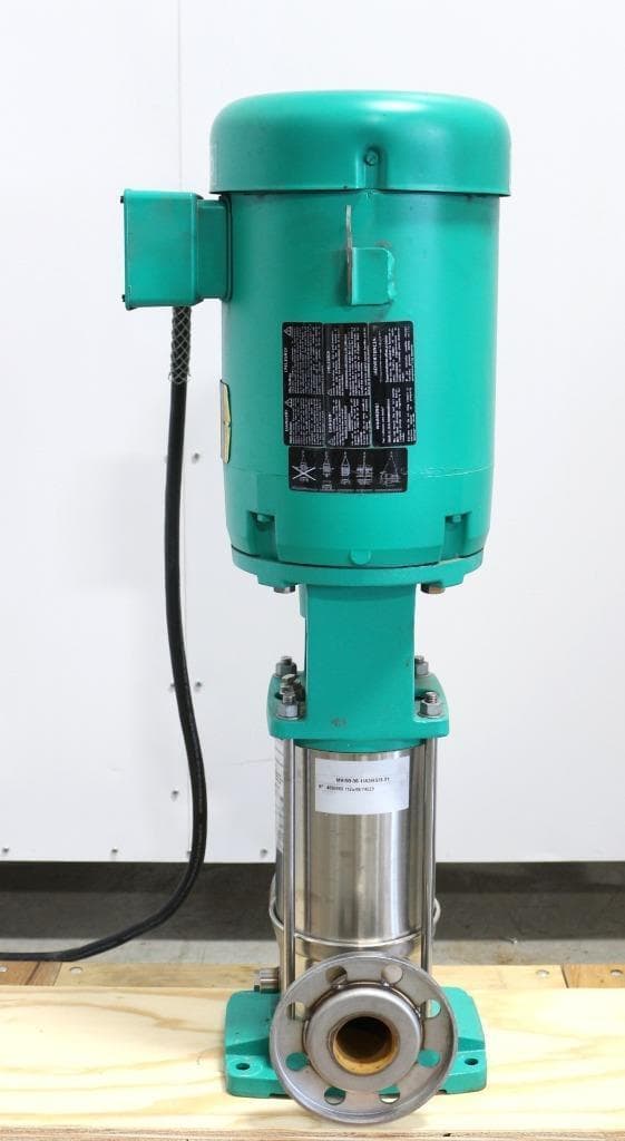 Wilo, Baldor MVI50-06-1/A31ES/3-21, A.C.N-VM3709T Vertical Centrifugal Pump