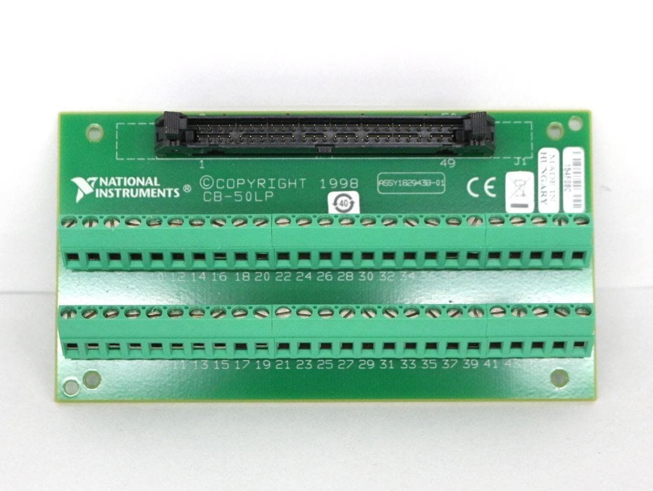 National Instruments CB-50LP I/O Connector Terminal Block