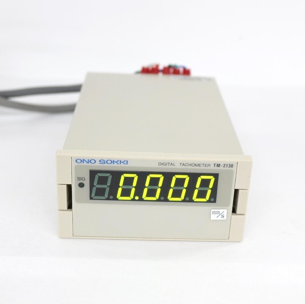 Ono Sokki RP-721-1200, TM-2130 Roller Encoder w/ Digital Tachometer