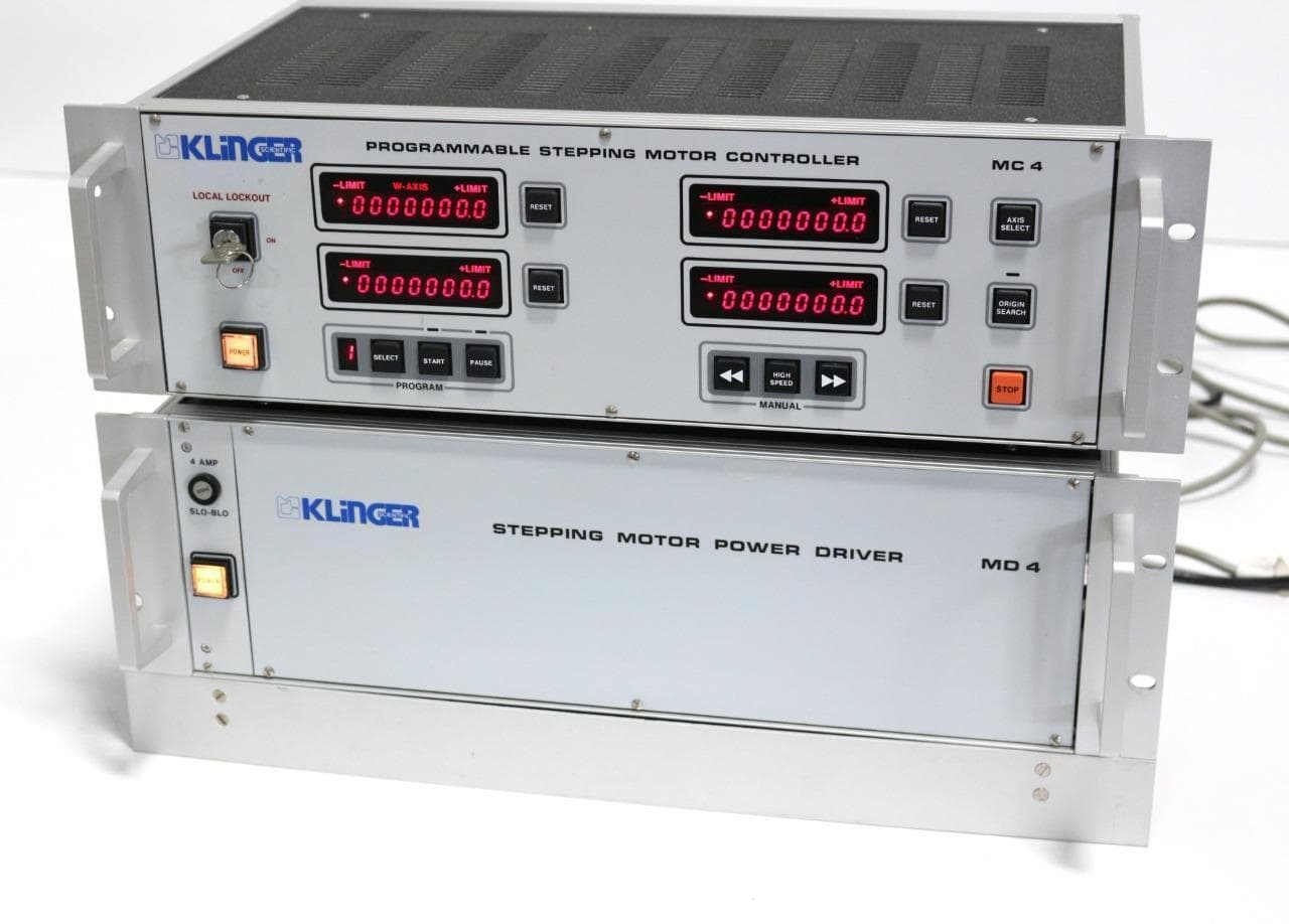 Klinger MC4, MD4 MC4 & MD4 4 Axis Stepper Motor Drive Module & Motor Controller