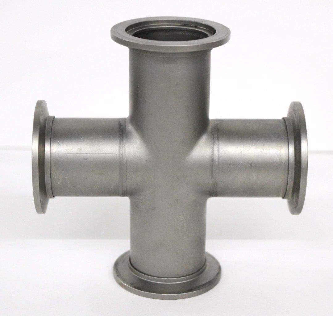 Unbranded KF40 4 Way Cross Vacuum Fitting Stainless Steel