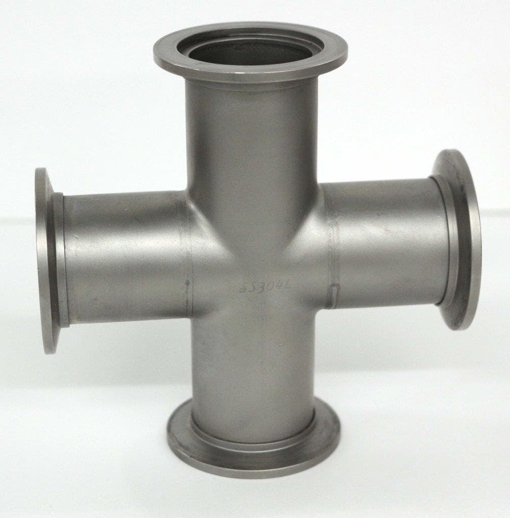 Unbranded KF40 4 Way Cross Vacuum Fitting Stainless Steel