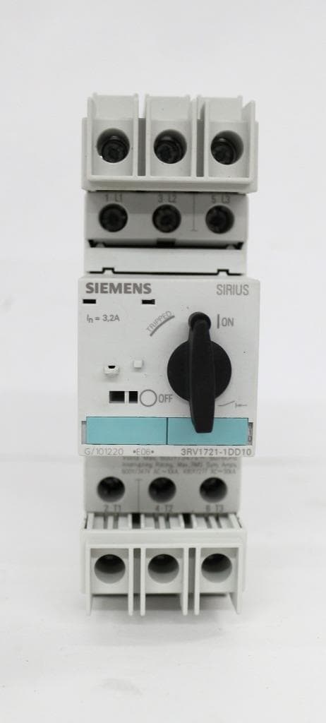 Siemens 3RV1721-1DD10 Circuit Breaker
