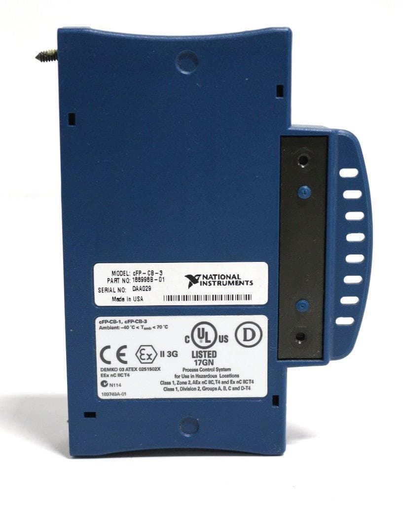 National Instruments Inc. cFP-CB-3 Integrated Connector Block