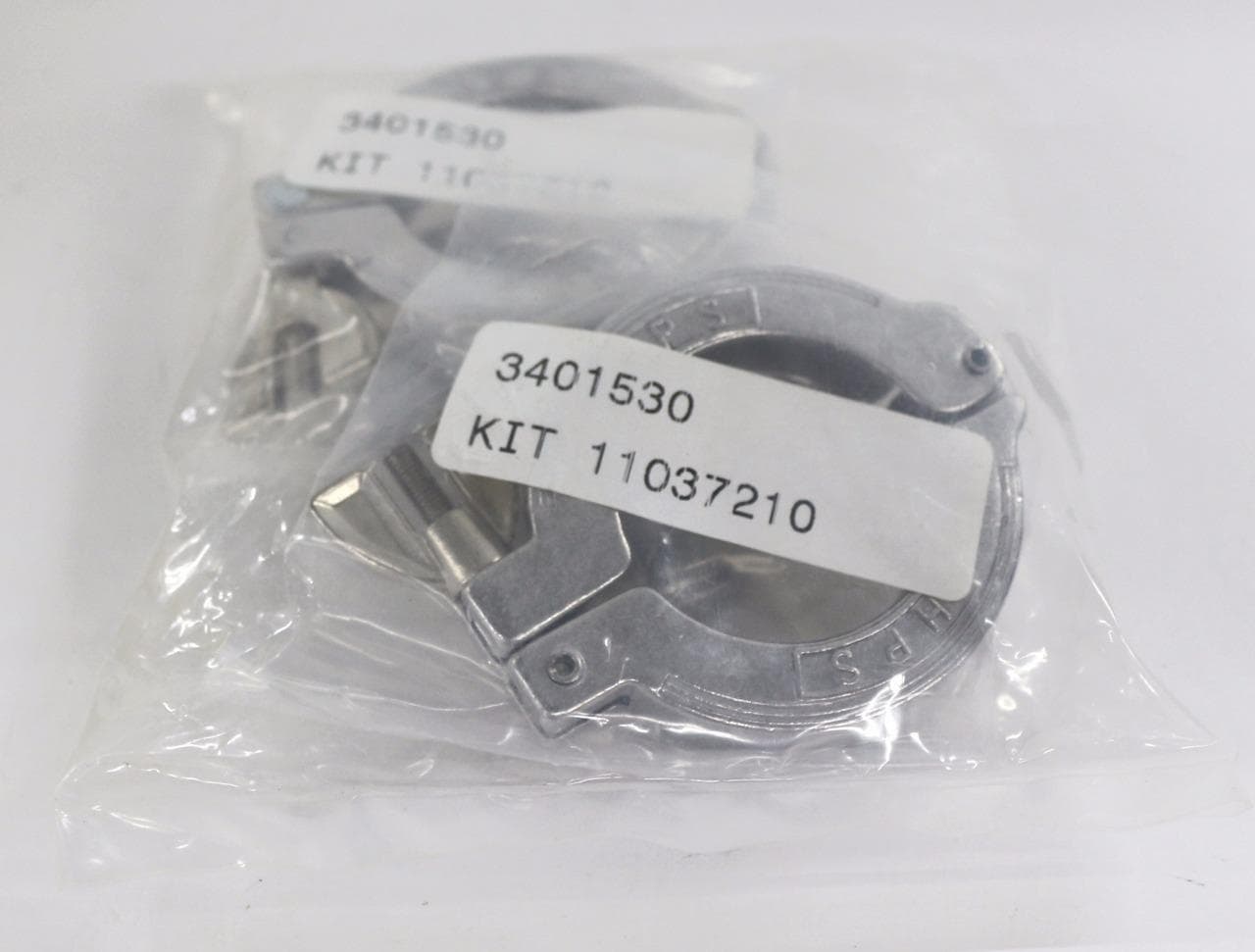 HPS 3401530 Lot of 3 KF40 Wing Nut Clamp - New