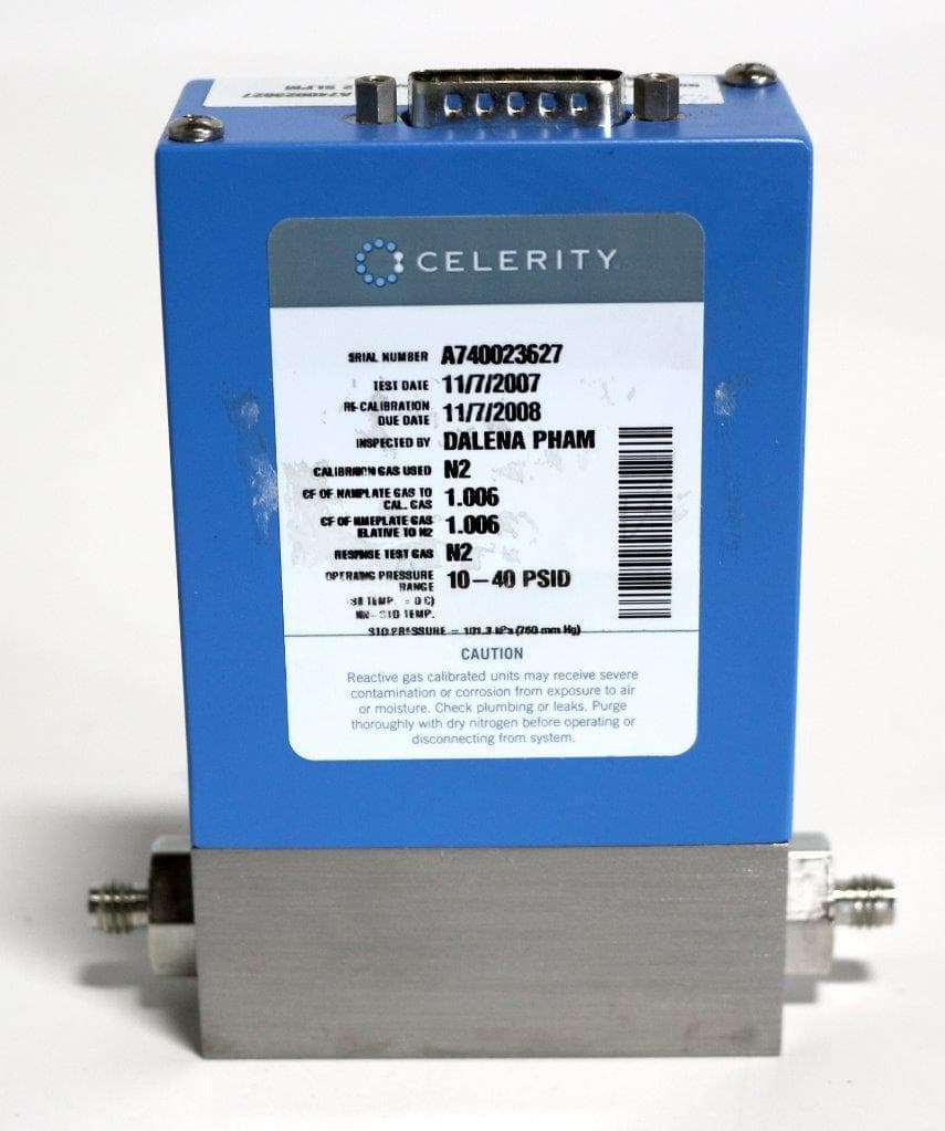 Celerity FC-2901V-2S Mass Flow Controller, 2 SLPM