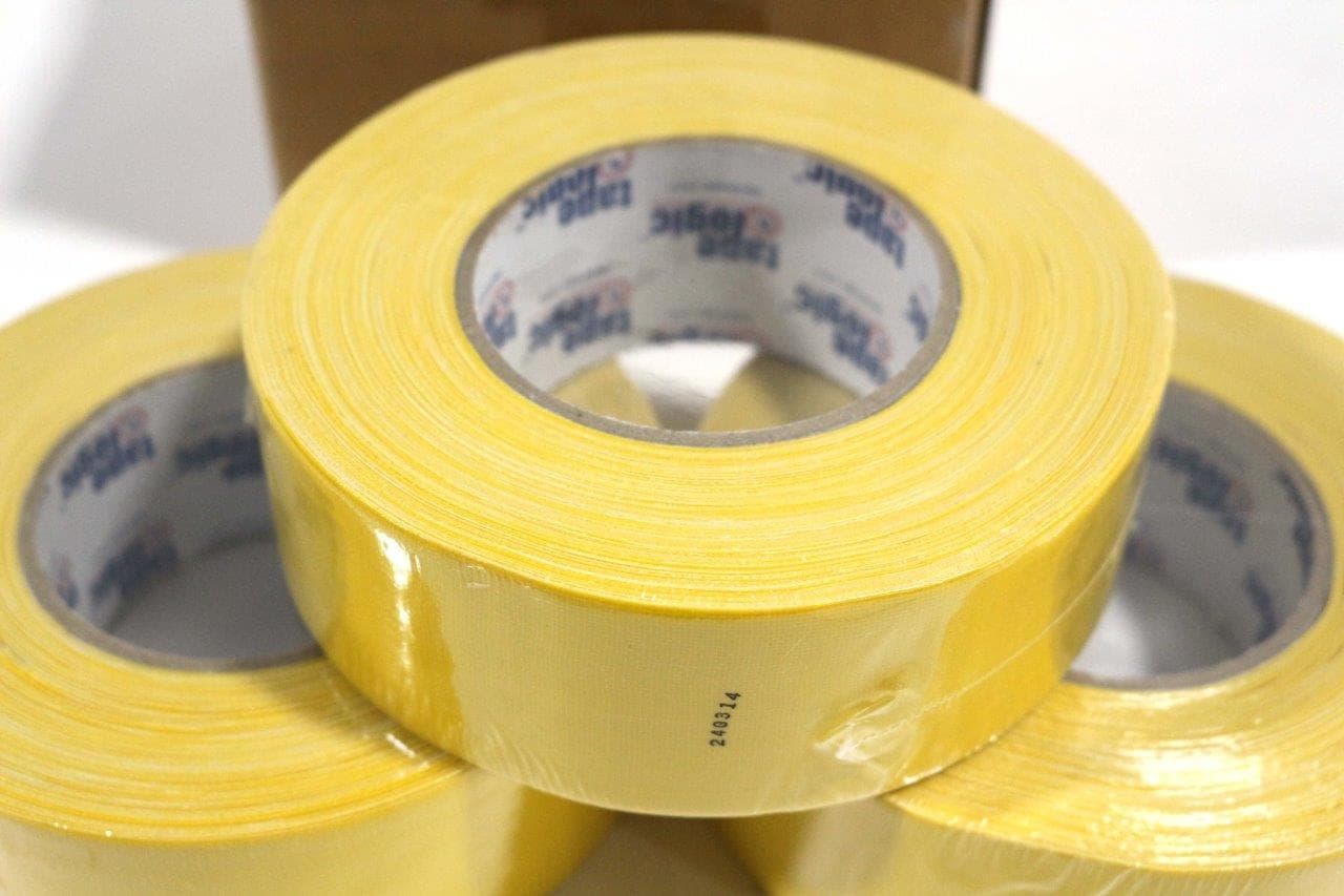 Tape Logic T987100Y3PK 10.0 Mil Duct Tape, 2" x 60 yd Yellow (Pack of 3) - New