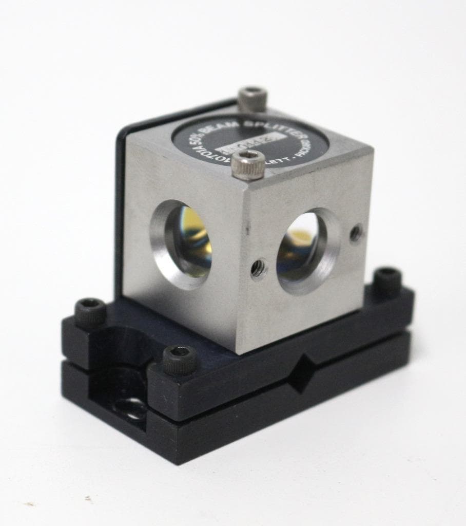 Hewlett-Packard 10701A 50% Beam Splitter w/ Base Mount