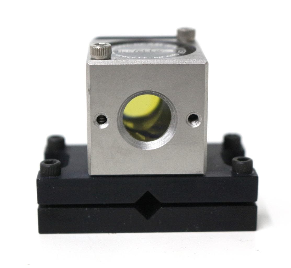 Hewlett-Packard 10701A 50% Beam Splitter w/ Base Mount