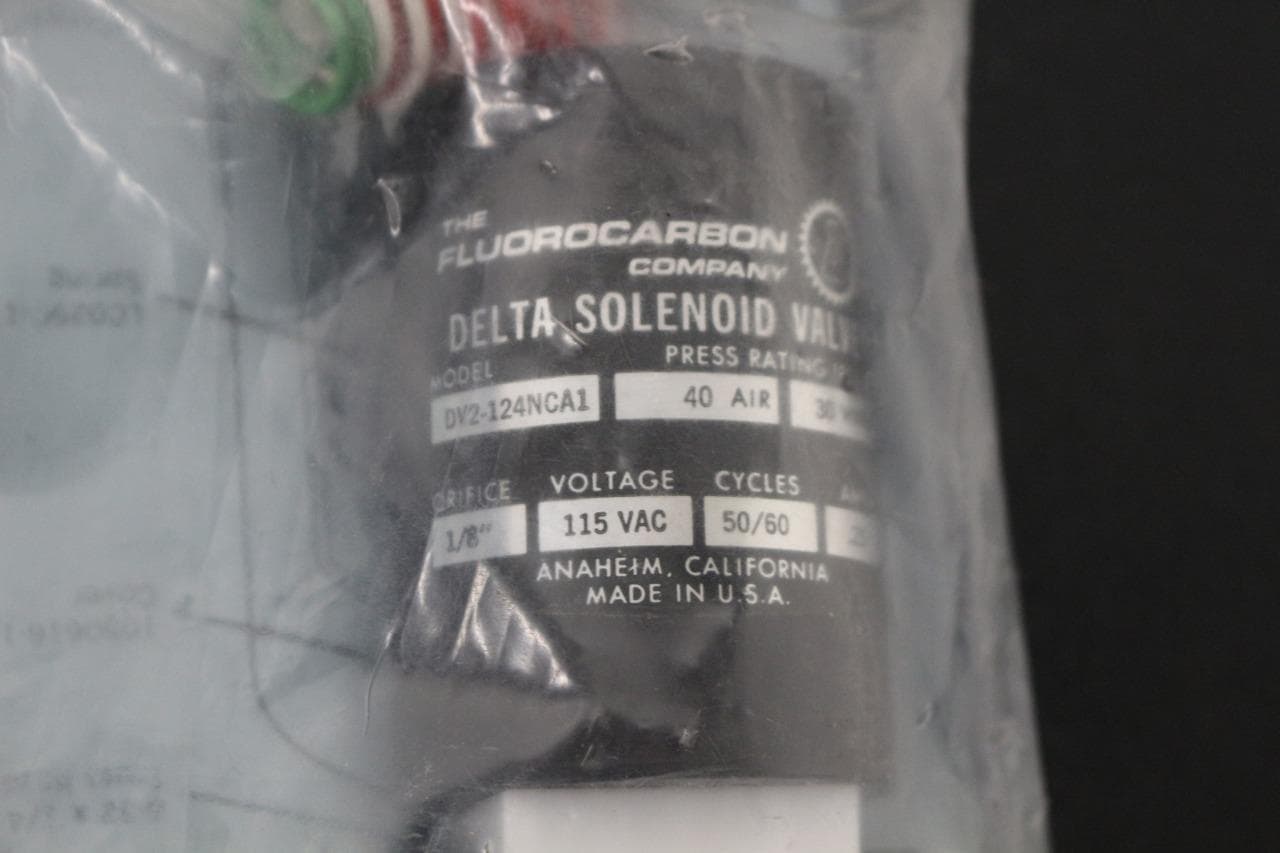 Fluorocarbon DV2-124NCA1 Delta Solenoid Valve 40 Air