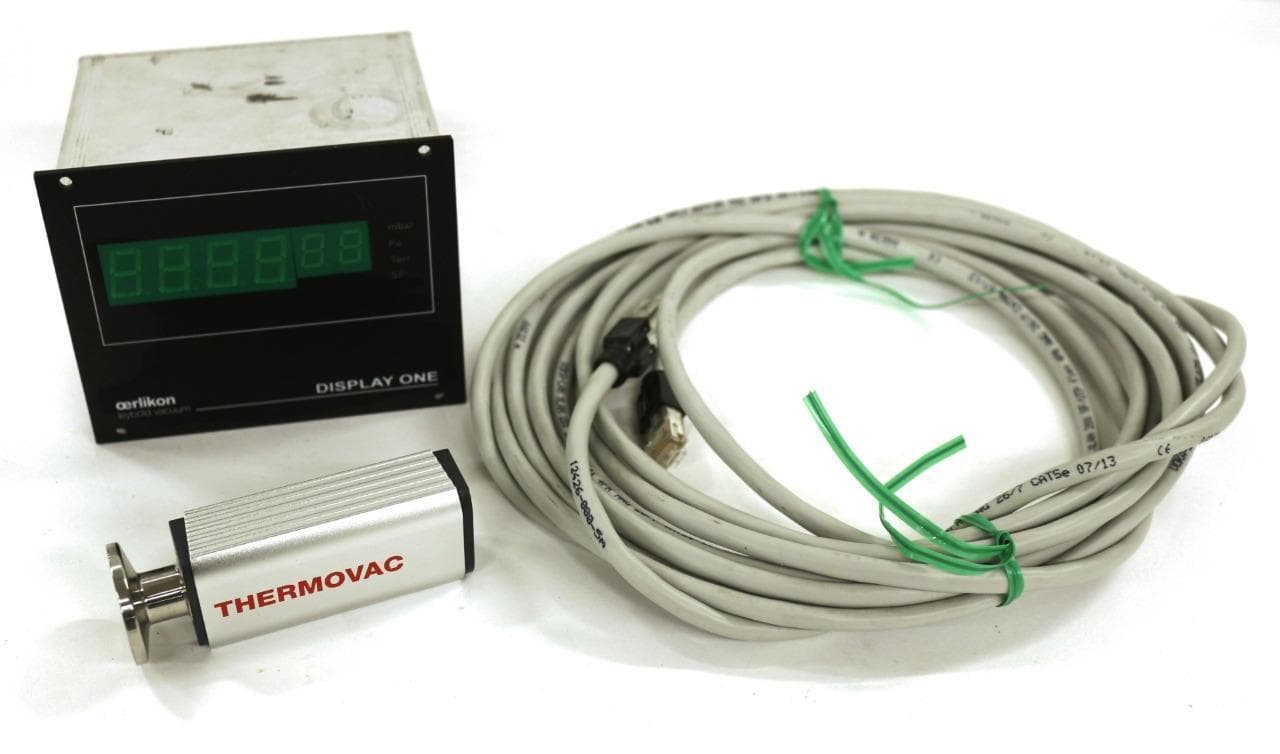 Oerlikon Leybold Display One, Thermovac TTR 91 Vacuum Display Gauge Transmitter