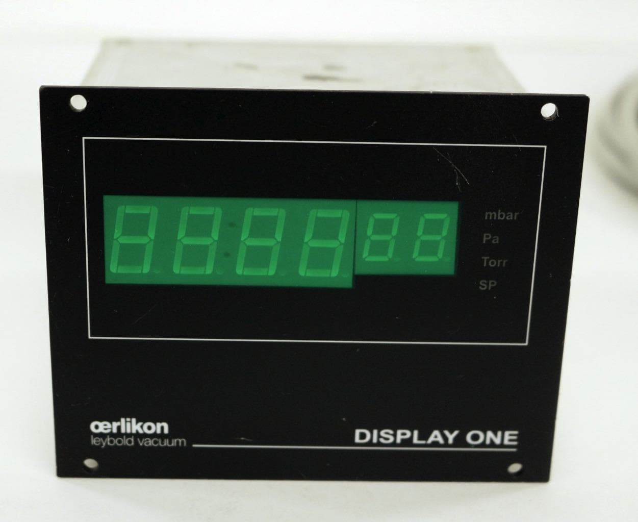Oerlikon Leybold Display One, Thermovac TTR 91 Vacuum Display Gauge Transmitter