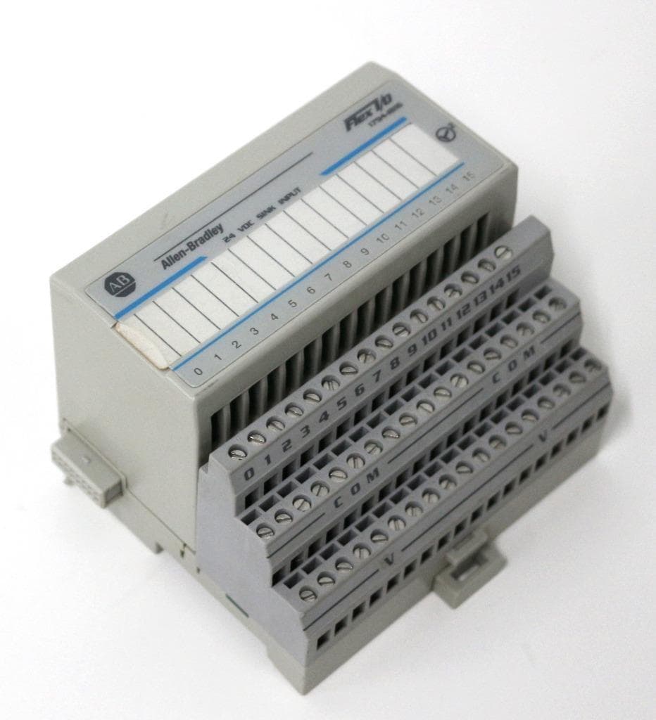 Allen-Bradley 1794-1B16/A, 1794-TB3/A Flex I/O Module w/ Terminal Base