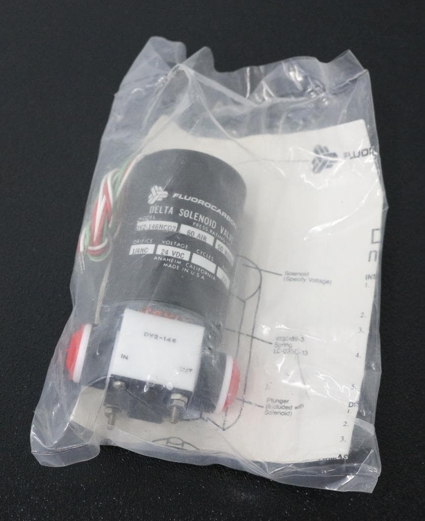 Fluorocarbon DV2-146NCD2 Delta Solenoid Valve 60 Air