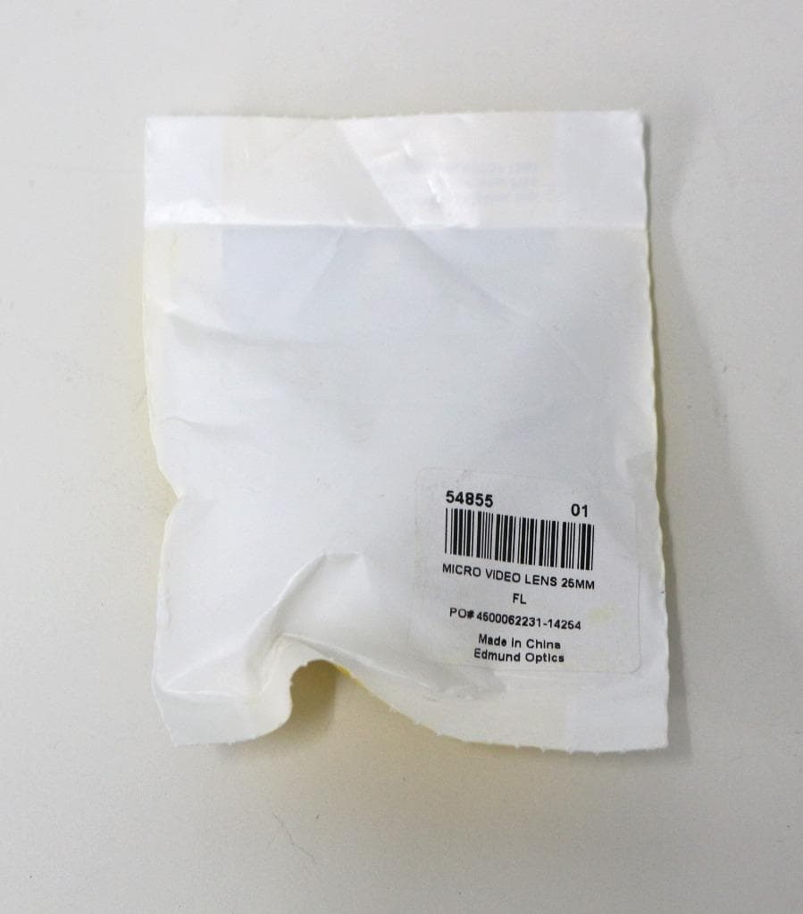 Edmund Optics 54855 Micro Video Lens 25mm FL - New