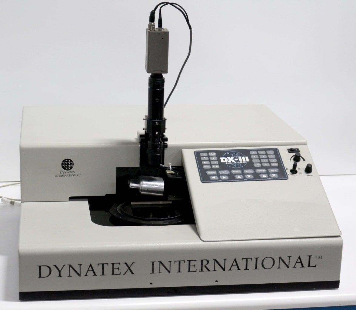 Dynatex International DX-III ScriberBreaker w/Navitar Microscope, Cohu Camera