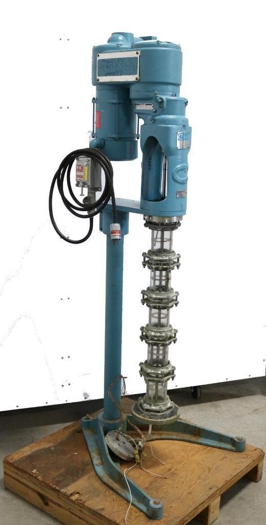 Autoclave Engineers 3 inch Glass Column 3 Inch x 32.5 Glass Column Sieve 5 Tray