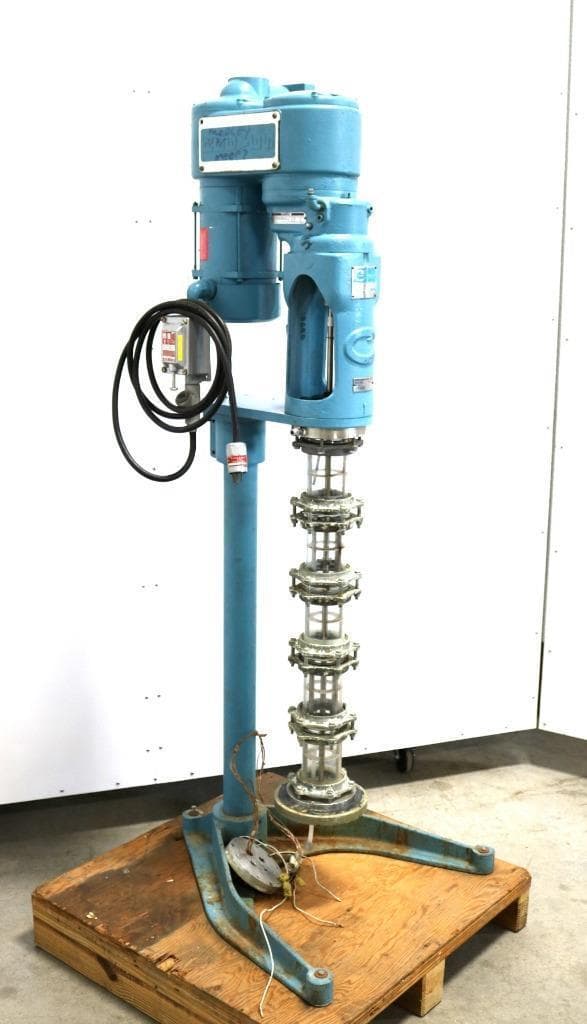 Autoclave Engineers 3 inch Glass Column 3 Inch x 32.5 Glass Column Sieve 5 Tray