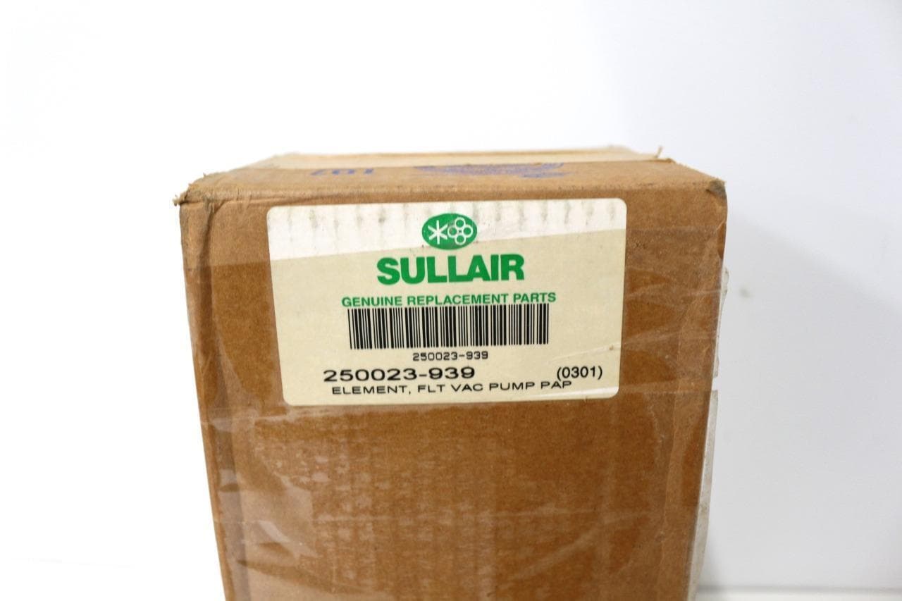 Sullair 250023-939 Element, FLT VAC PUMP PAP Replacement Filter