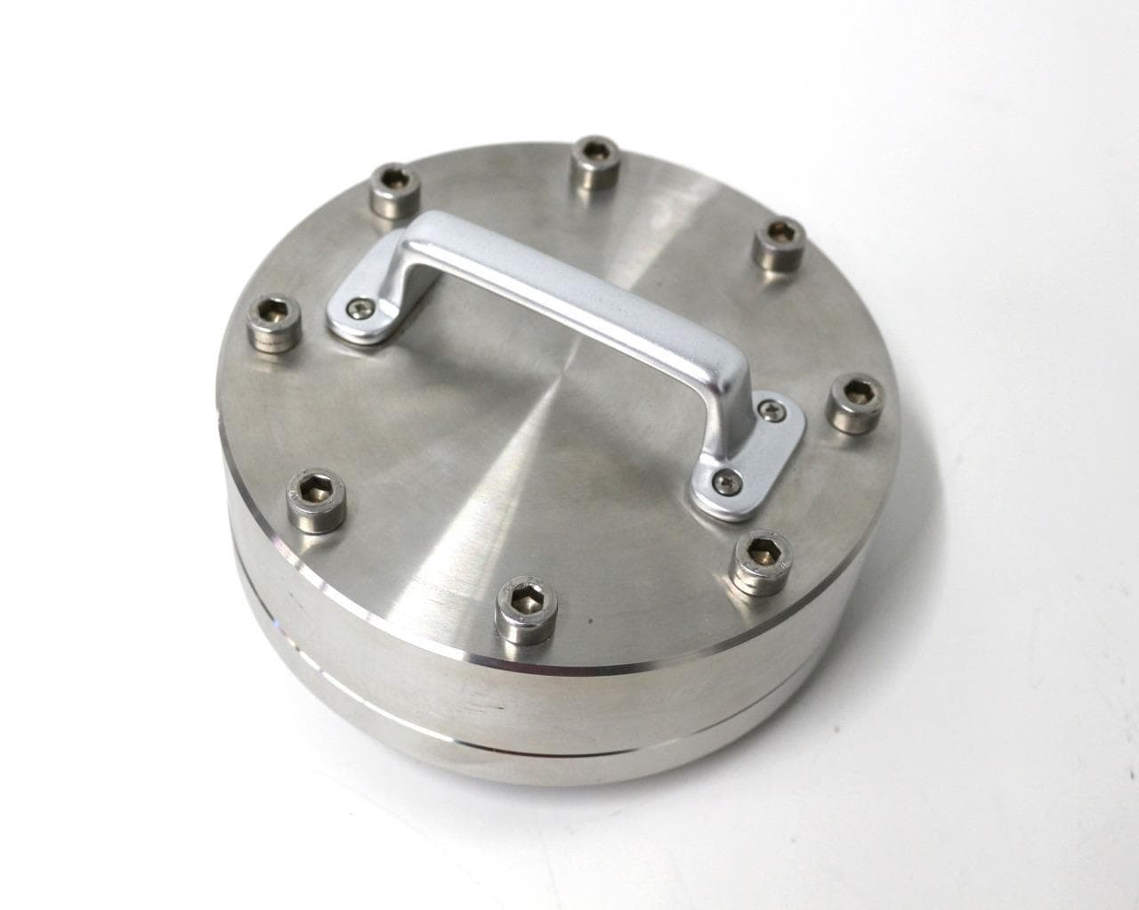 High Vacuum Research Chamber with Hot Plate, Stainless Steel, 6"