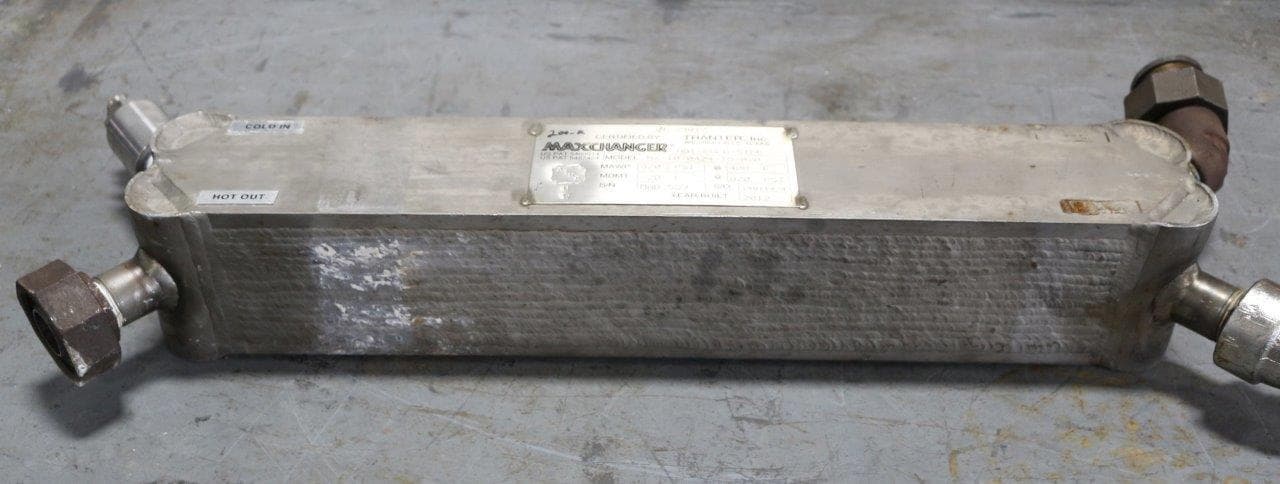 Tranter Inc. Maxchanger MX-10-0424-TS-020 Welded Plate Heat Exchanger