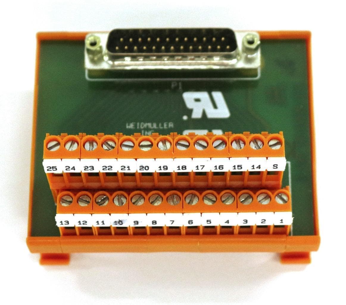 Weidmuller 915949-67 , 25 Position Interface Module Terminal Blocks