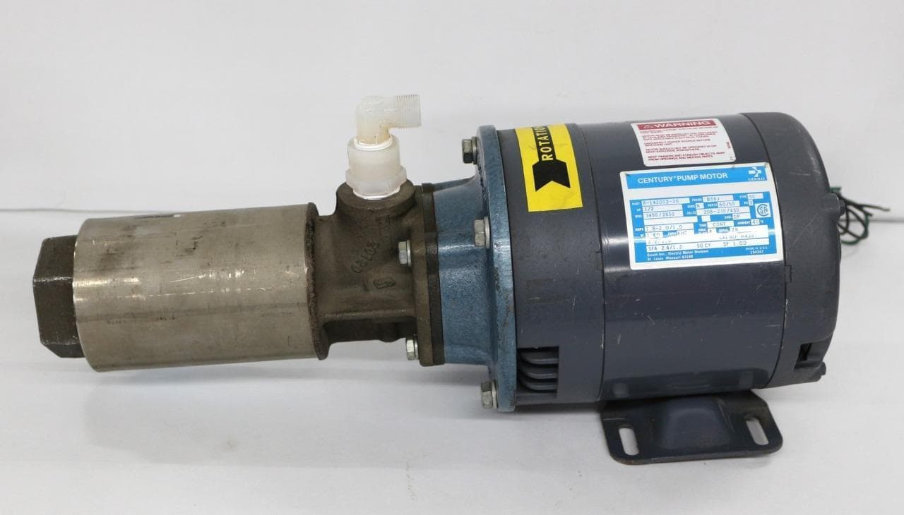 Gould, Tonkaflo Pump Division 8-142002-20, SS505X-450-TFE Pump Motor, Pump