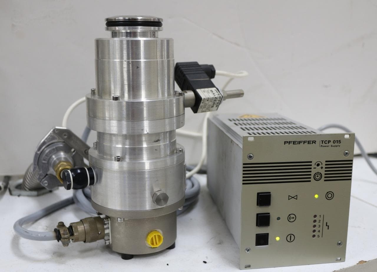 Pfeiffer Balzers PMP02116/R347 TPH062H Turbo Pump DN-40, TCP 015 Power Supply