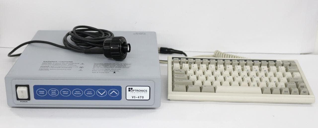 Optronics Engineering VI-470, 32207 VI-470 w/ 32207 Camera Head & Keyboard