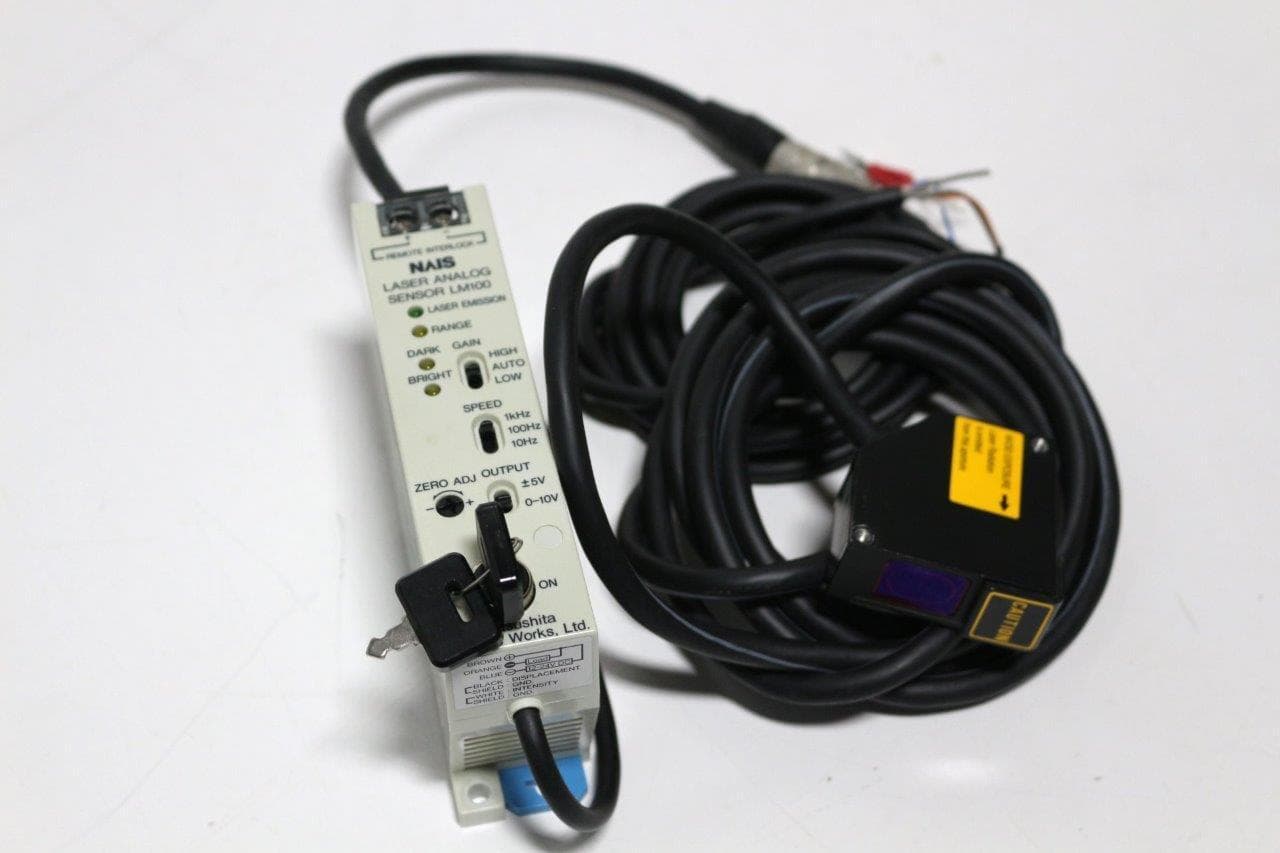 Matsushita Electric Worka LM100, ANL1651RA, ANL1600RA Controller, Laser Sensor
