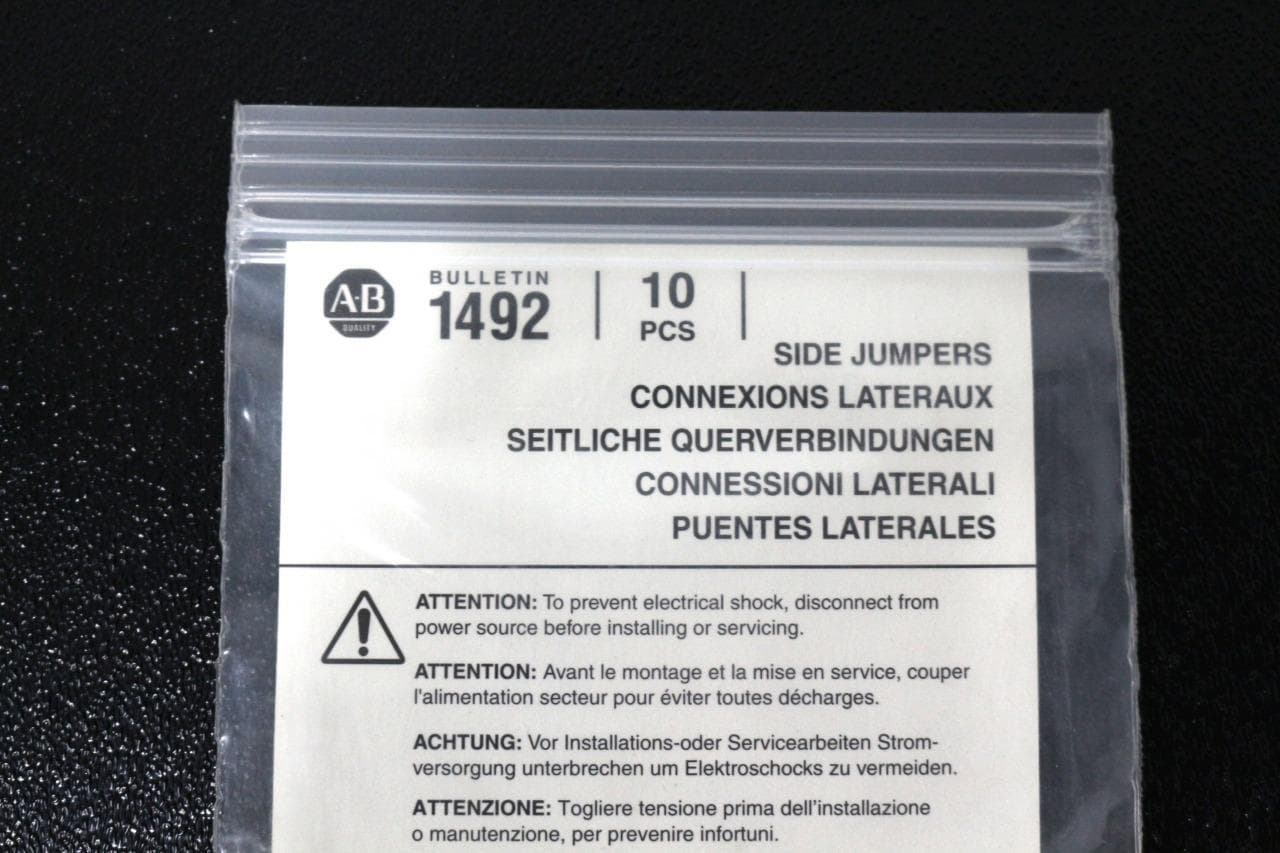 Allen-Bradley 1492SJ610 1492, 1492-SJ6-10 Side Jumpers - Pack of 10 - New