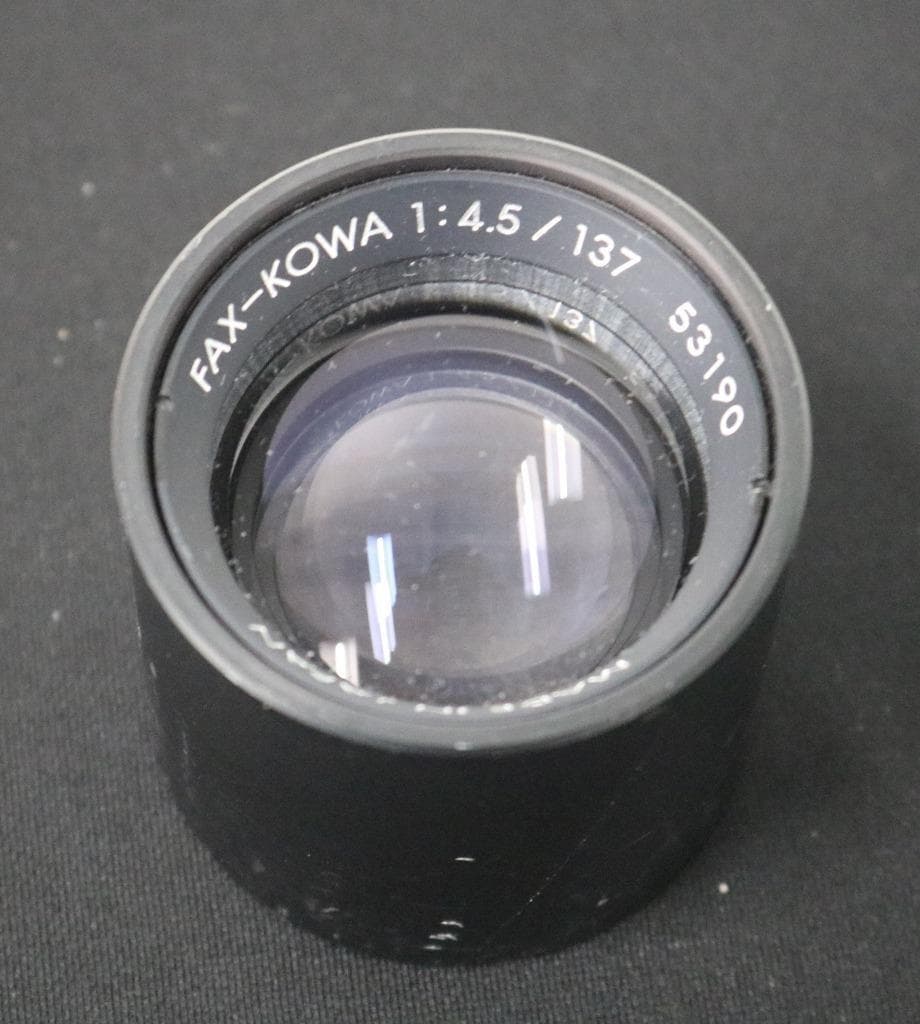 Fax-Kowa 53190 1:45/137, Lens