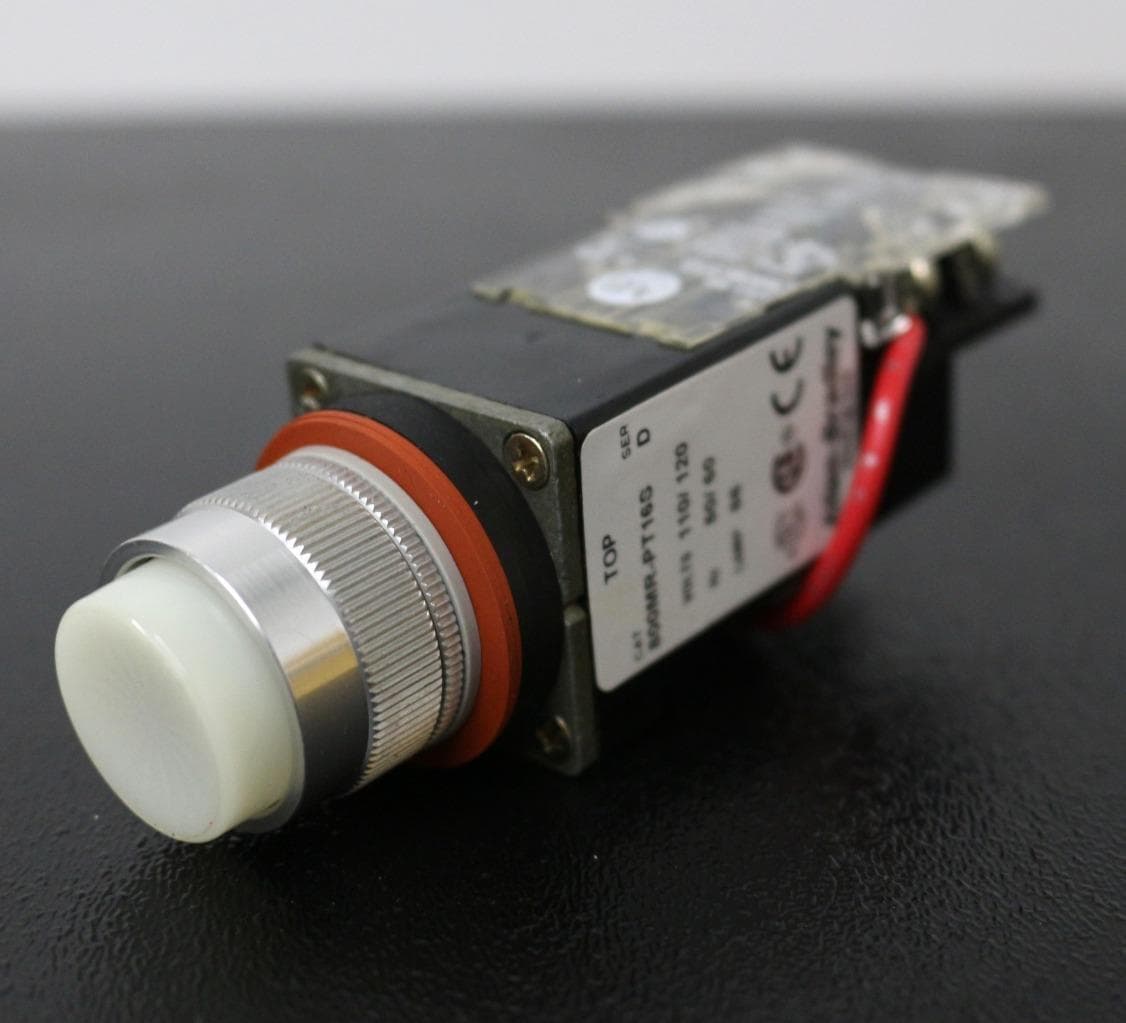 Allen-Bradley 800MR-PT16WK Small Round Pilot Light Push to Test - New