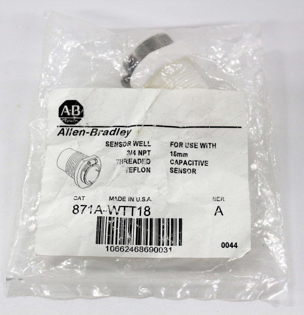 Allen-Bradley 871A-WTT18 Sensor Well, 3/4 NPT