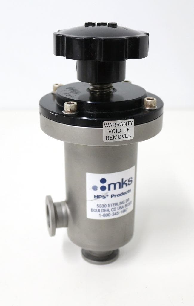 MKS, HPS Products 151-0016L-K , , Manual Right Angle Valve