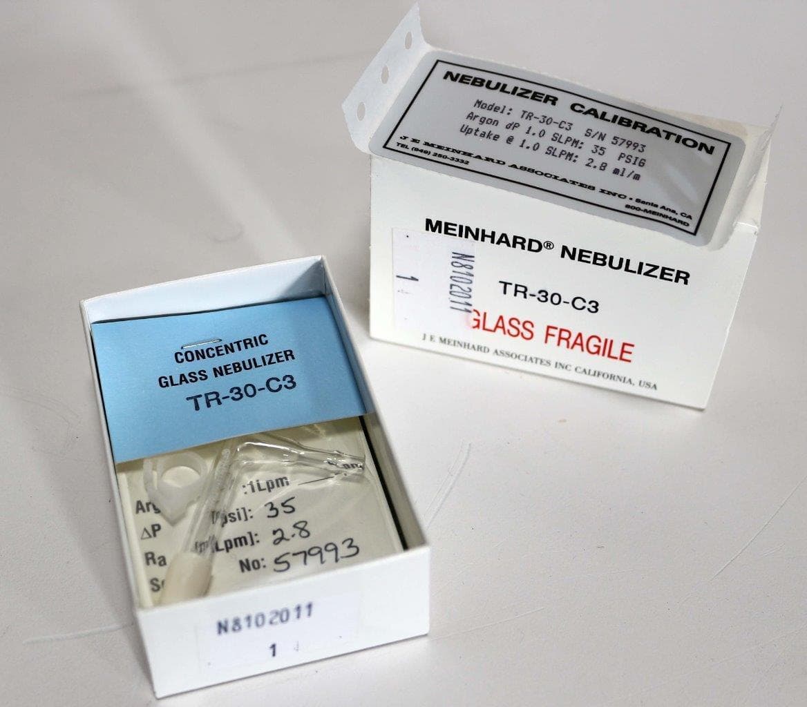 Meinhard TR-30-C3 Nebulizer - Perkin Elmer N810-2011 - New