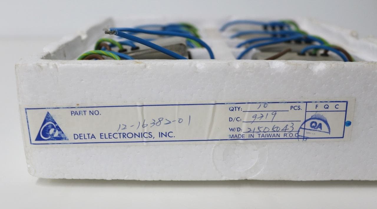Delta Electronics Inc. 12-16382-01, 03DDDW3-01 AC Power Entry Modules