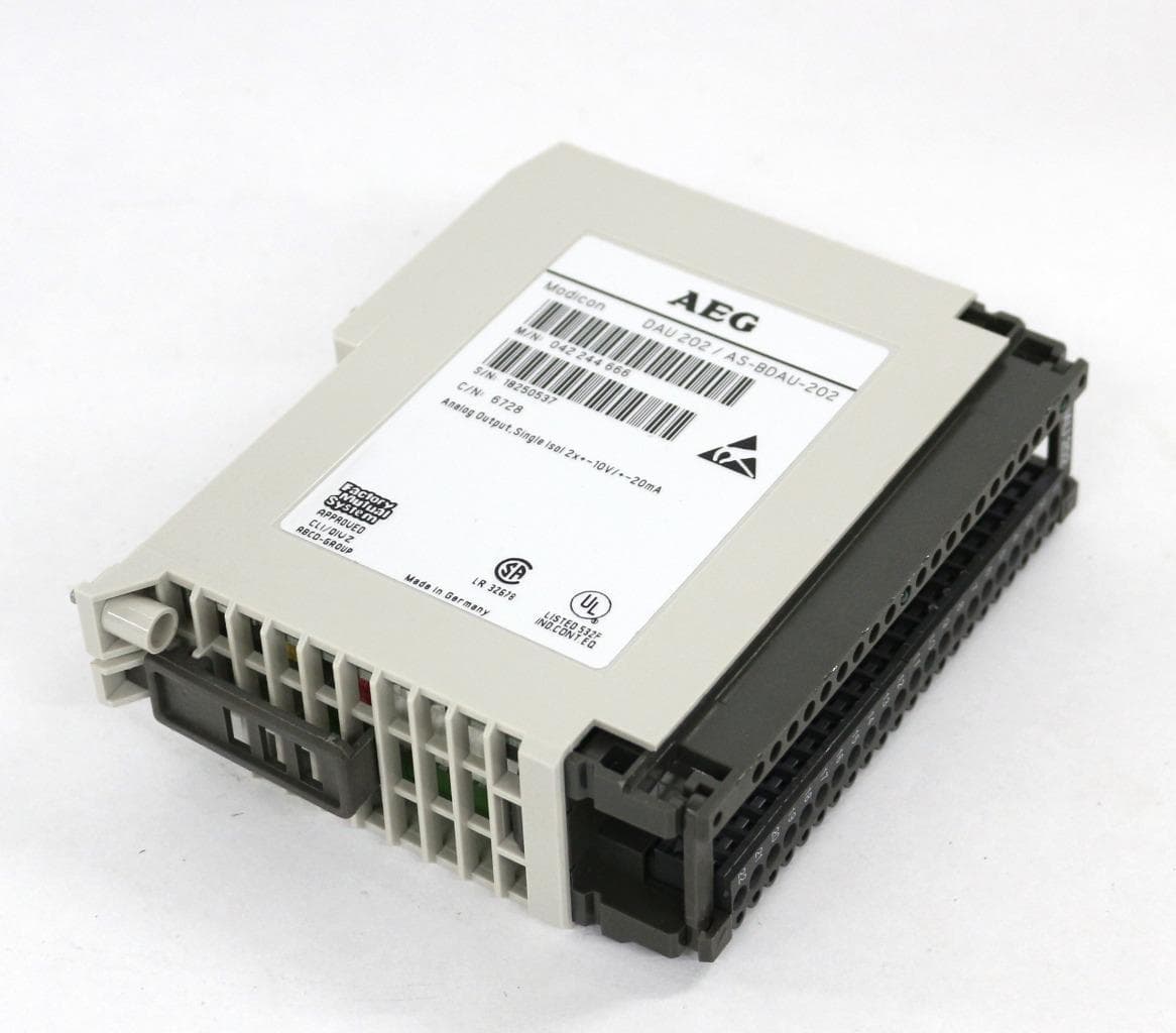 AEG, Modicon DAU 202 / AS-BDAU-202, 042 244 666 Analog Output Module