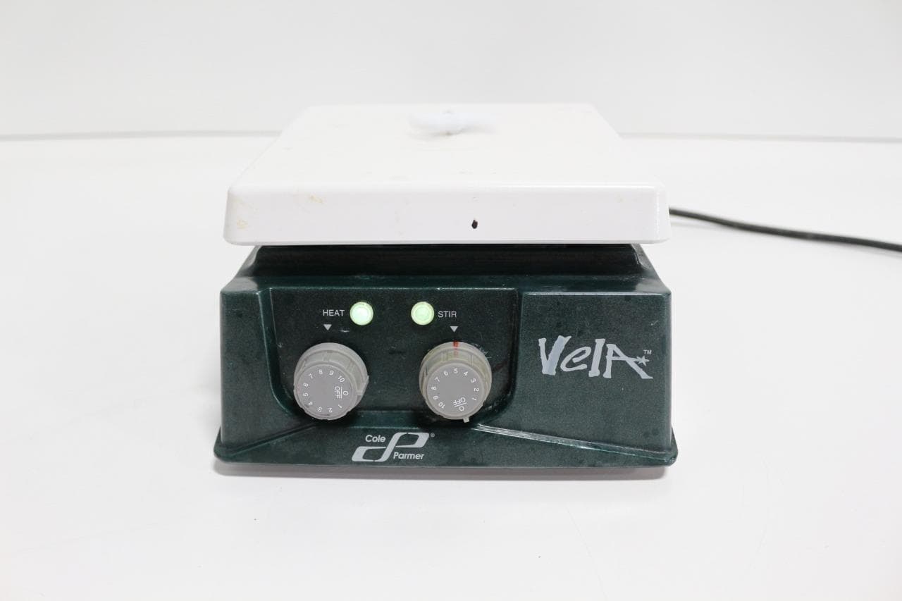 Cole-Parmer 03403-10 Stirring Hot Plate, 7" x 7" Top Plate, 120 VAC, 60 Hz