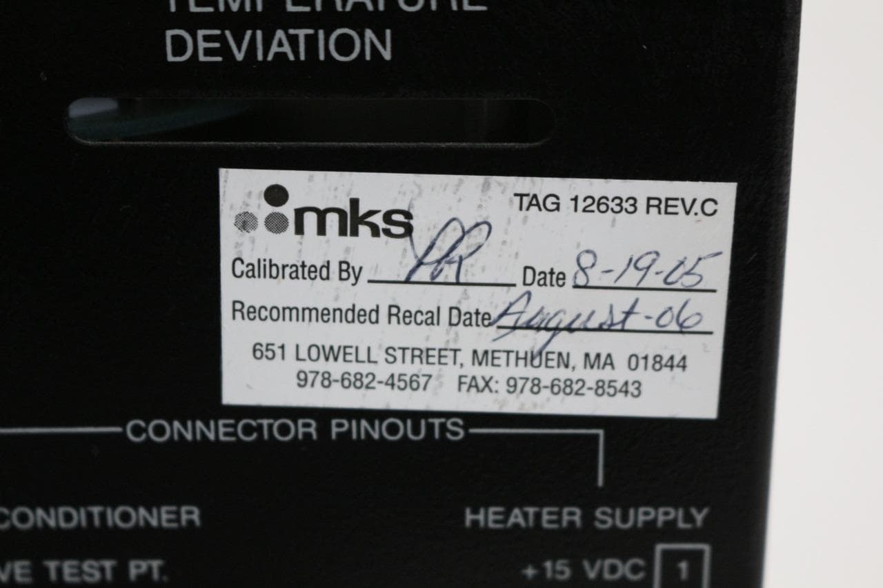 MKS Instruments Inc. 1152C-792V Mass Flow Controller, Gas: TiCl4, 1000 SCCM