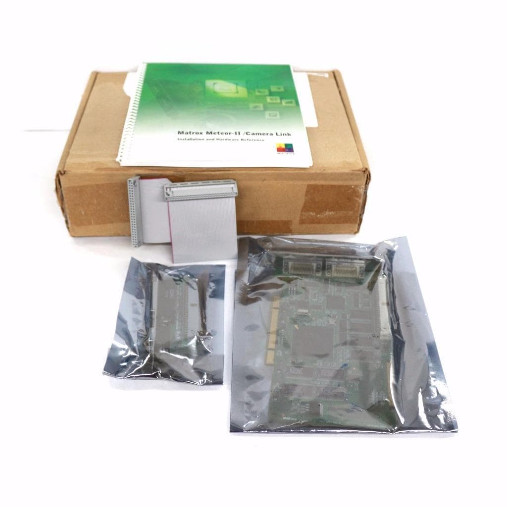 Matrox 7007_0201, Meteor2-CL/32, M000210, 7044_00 Rev.B Frame Grabber w/ Adapter