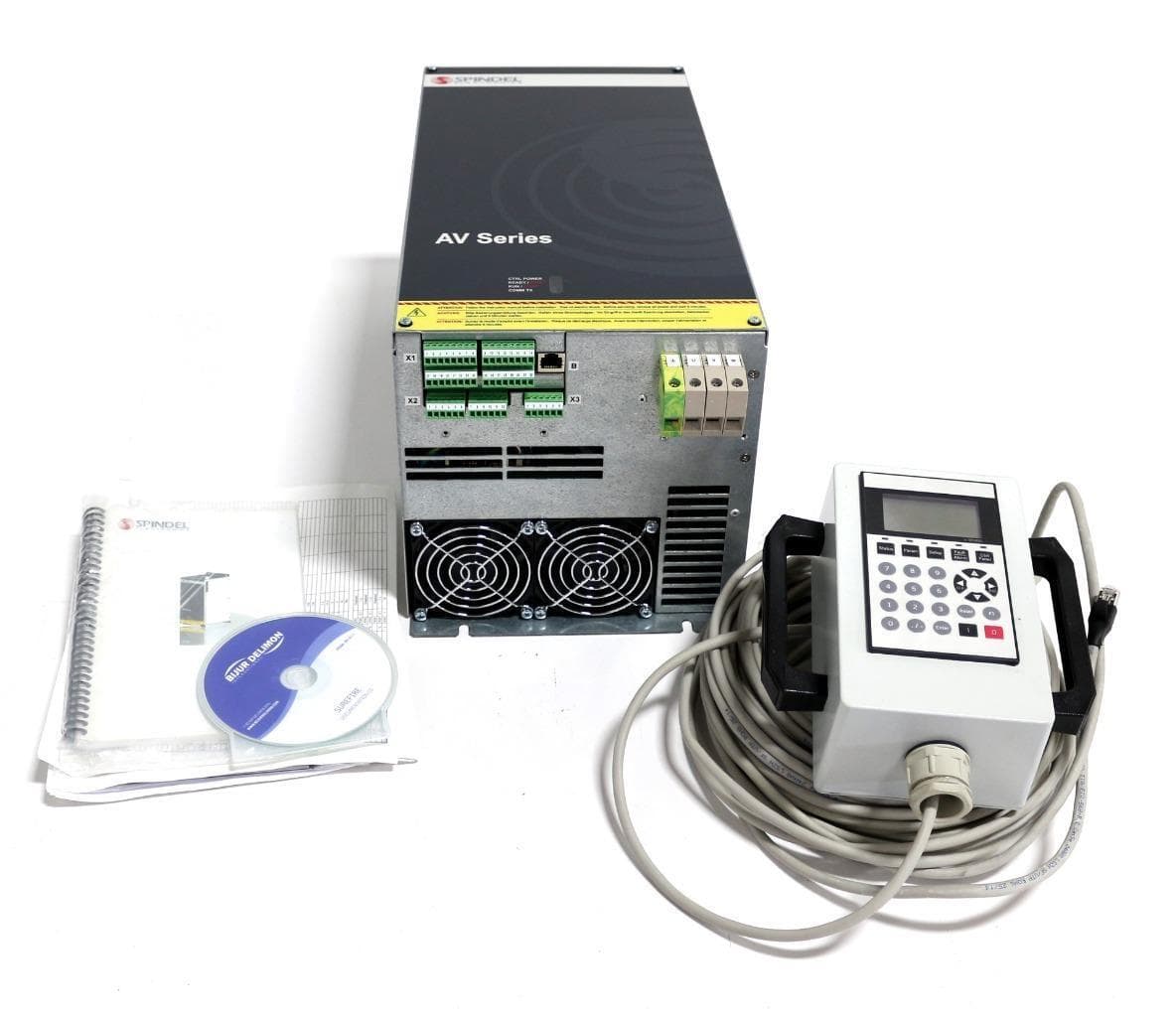 Spindel Electronics AV-4V021A-0100 AV Series AC Motor Drive w/ Controller