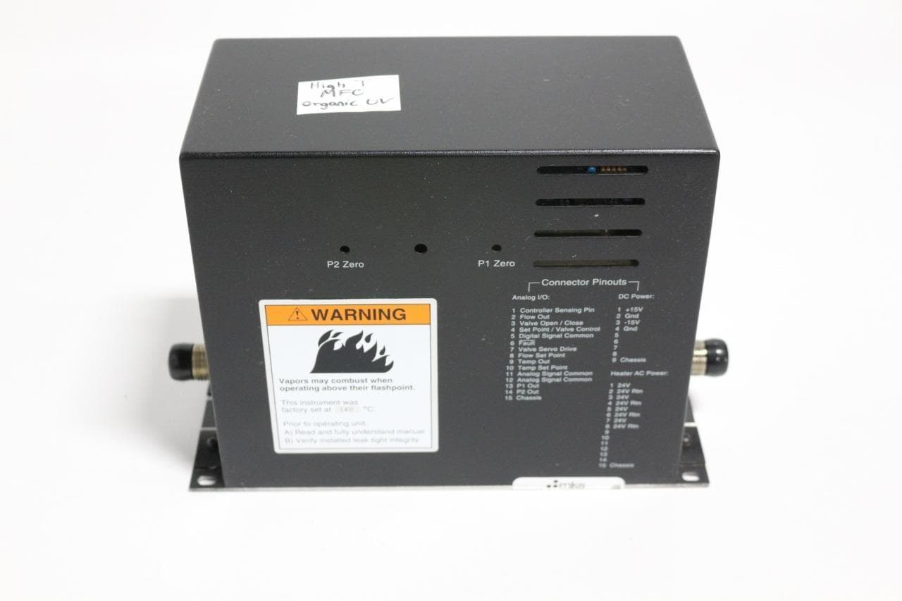 MKS Instruments Inc. 1153A-2112 Mass Flow Controller, Gas: AlCl3, 50 SCCM